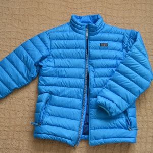 Blue Patagonia Down Jacket